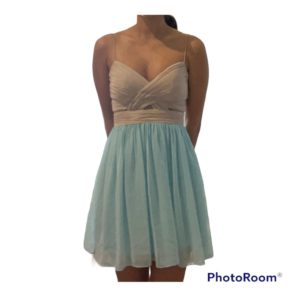 Noodle strap dress
